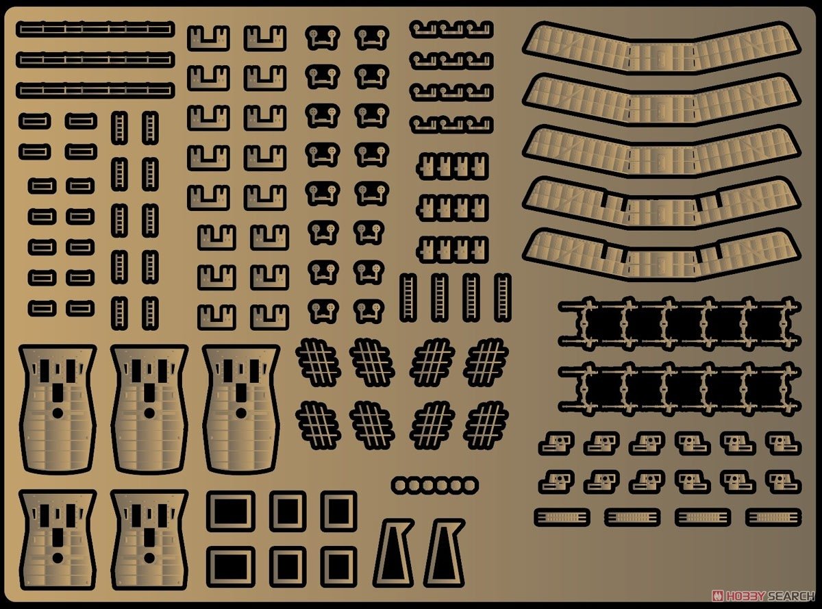 Fujimi 433172 TOKU-99 EX-1 Photo-Etched Parts for IJN Heavy Cruiser Ibuki 1/700 – Bild 2