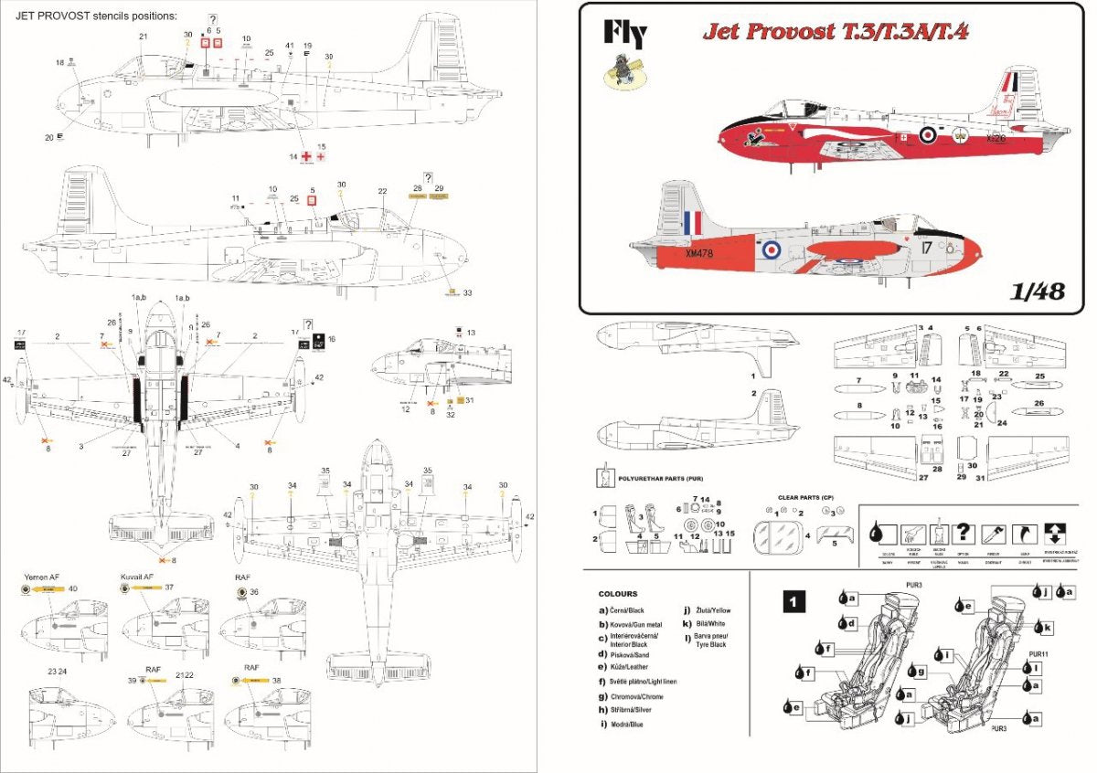 Fly 48017 Jet Provost T.3/T.3A 1/48 – image 12