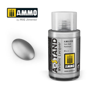 Ammo of Mig 2315 A-STAND Semi Matt Aluminum 30ml