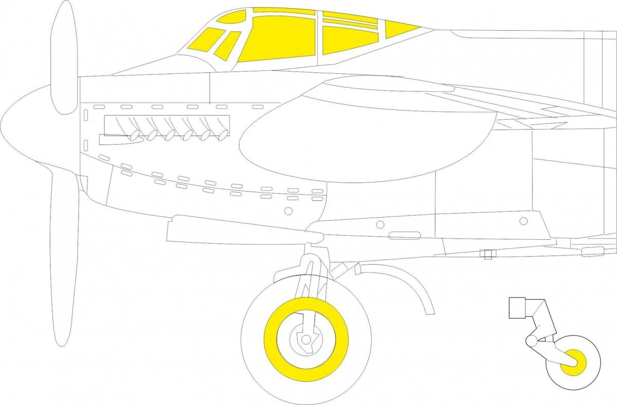 Eduard 644209 Mosquito B Mk. IV LööKplus TAMIYA 1/48 – Bild 8