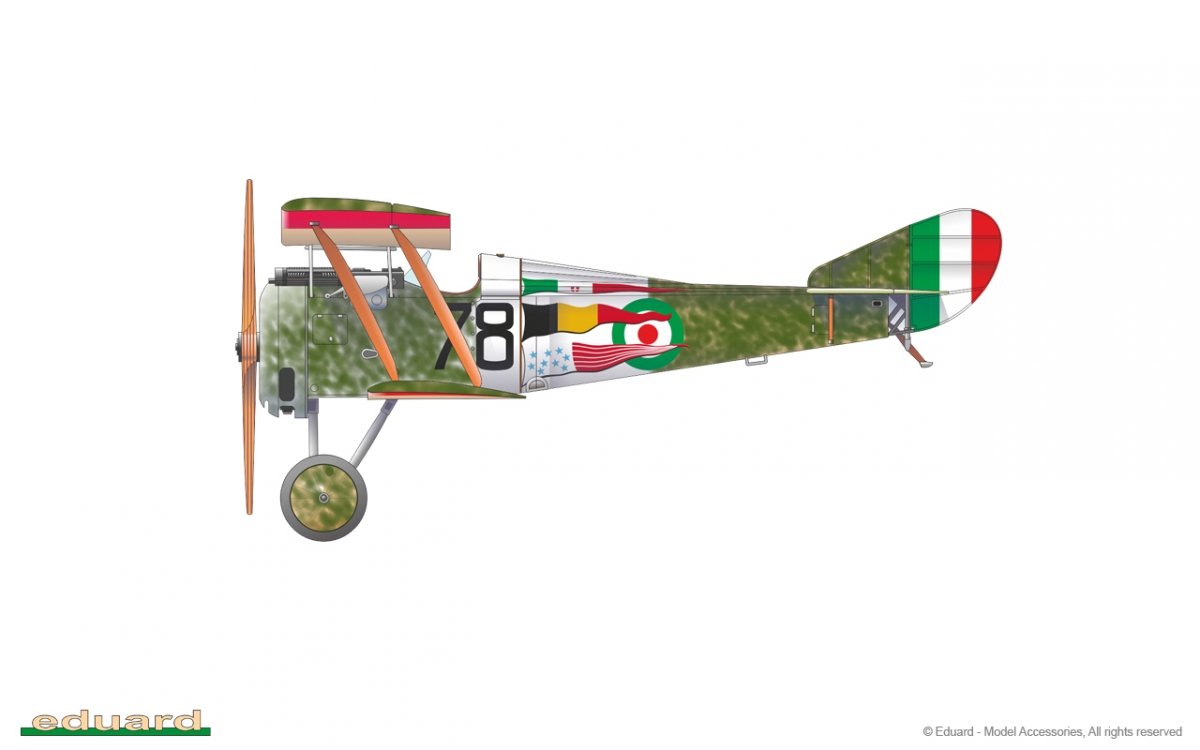 Eduard 11139 IL Magnifico Hanriot HD.I in Italian Service Limited Edition 1/48 – image 7