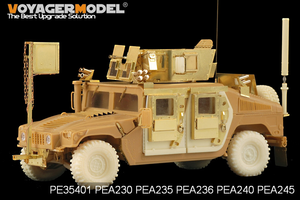 Voyager Model PEA245 Modern HUMVEE/DUMVEE family Super Swaper wheels w/spare wheel (GP) 1/35 – image 6