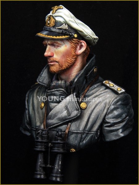 Young Miniatures YM1847 U-BOAT COMMANDER WWII 1/10 – image 2