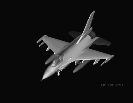 Hobby Boss 80272 F-16A Fighting Falcon 1/72 – Bild 4