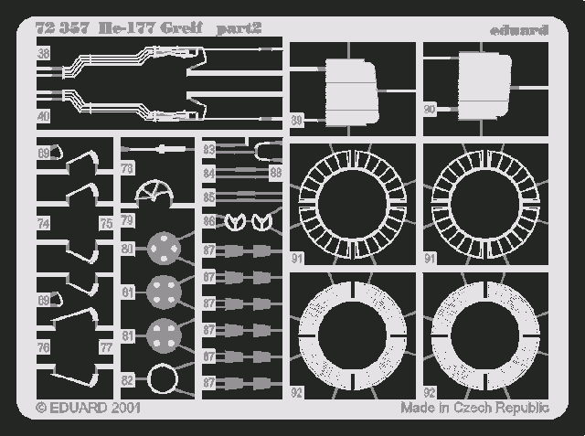 Eduard 72357 He 177 Greif 1/72 REVELL – Bild 2