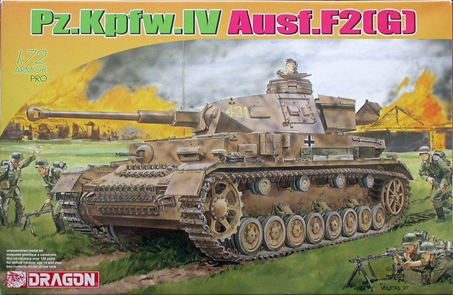Dragon 7359 German PzKpfw IV Ausf F2(G) 1/72