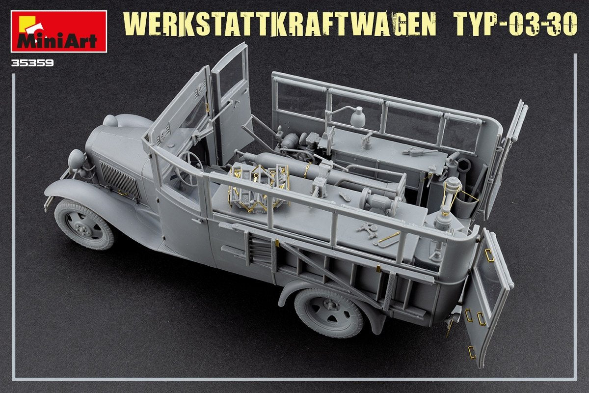 MiniArt 35359 WERKSTATTKRAFTWAGEN TYP-03-30 1/35 – zdjęcie 13