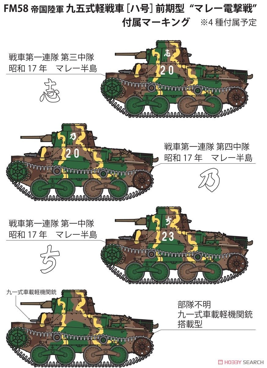 Fine Molds FM58 IJA Type 95 Light Tank Ha-Go 1/35 – immagine 4