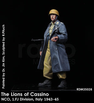 RADO Miniatures RDM35026 The Lions of Cassino/NCO, 1. FJ Division, (1943-45) 1/35