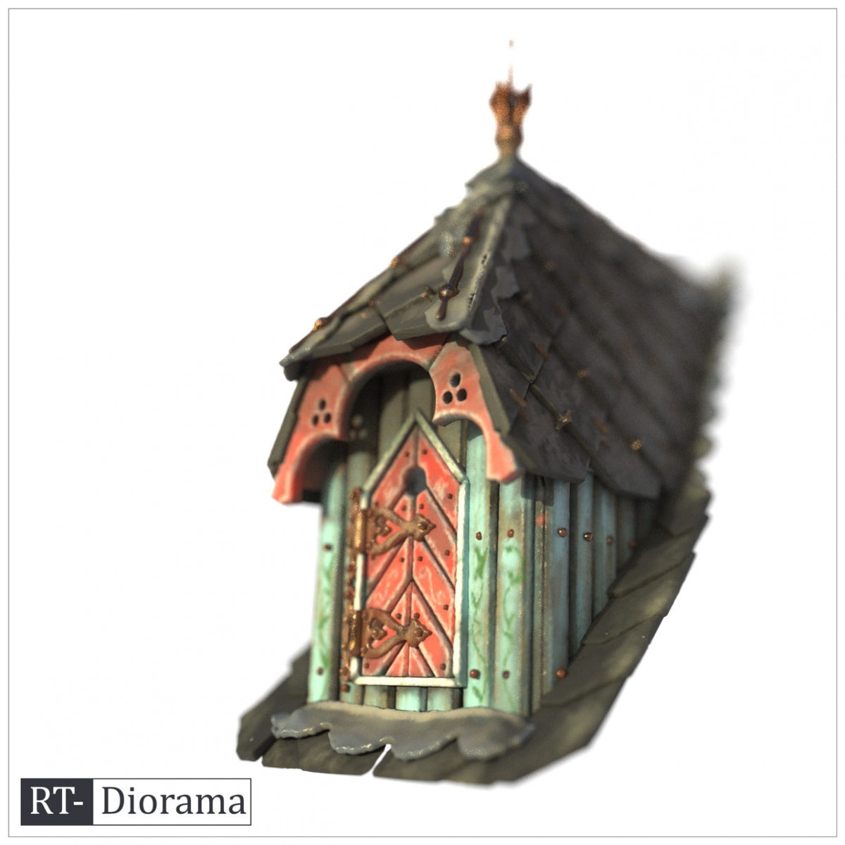 RT-Diorama 35420 Gothic Church Dormers Steep [~40-45°] 1/35 – obrázek 2