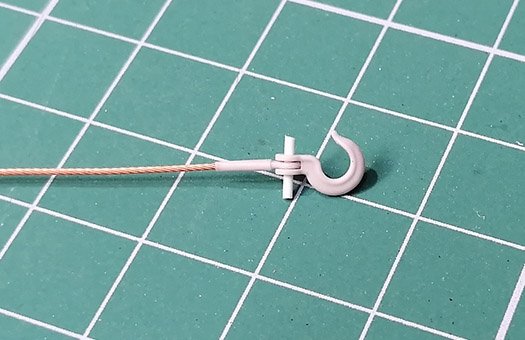 Eureka XXL ER-3565 Towing cable for Polish 7TP Tank (IBG Models) 1/35 – zdjęcie 6