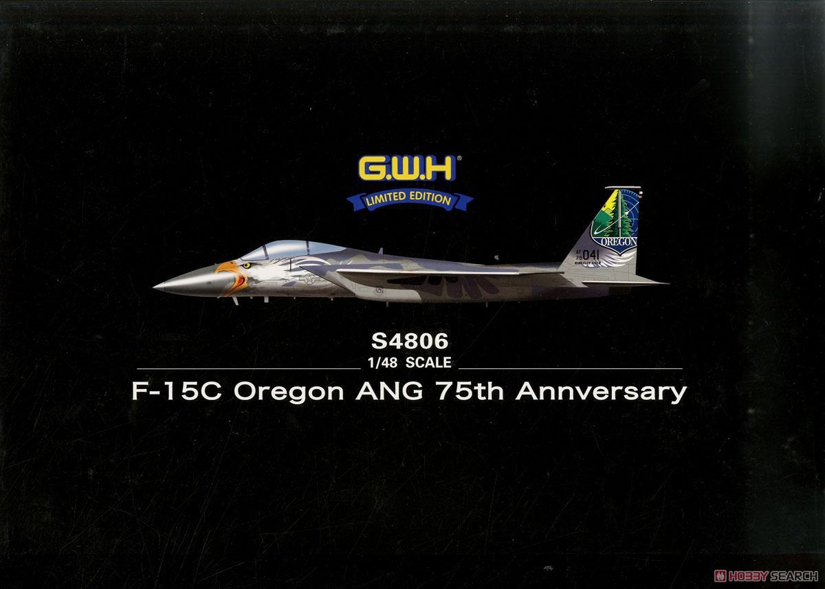 Maquette Great Wall Hobby S4806 F-15C Oregon ANG 75e anniversaire 1/48