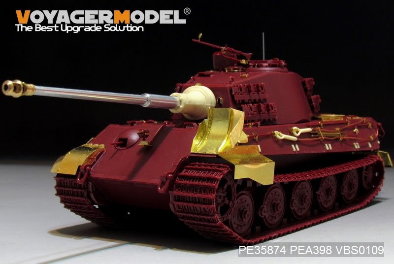 Voyager Model PE35874 WWII German King Tiger (Hensehel Turret) for MENG 1/35 – image 6