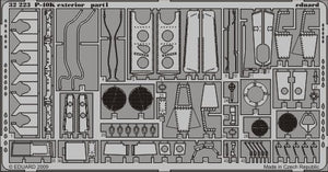 Eduard 32223 P-40K exterior HASEGAWA 1/32 – obrázek 2