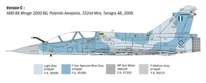 Italeri 90023 Dassault Mirage 2000 B/D 1/72 – obrázek 6
