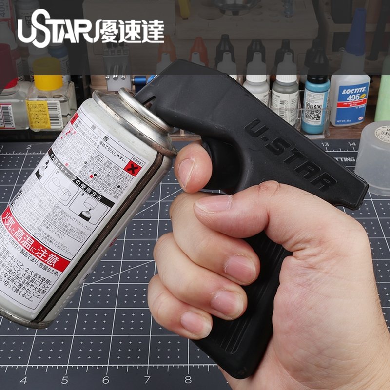 U-Star UA-91603 Spray Can Handle - paint can holder – Bild 4