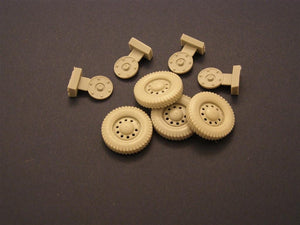 Panzer Art RE35-031 Road wheels with spare for Scout Car “Dingo” 1/35 – immagine 2
