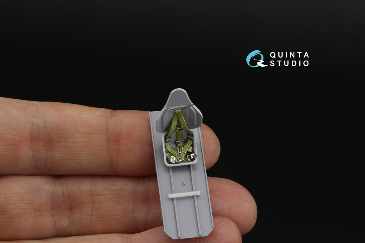 Quinta Studio QR+48132 WWII Red Army AF Seatbelts Type 2 (with metal buckles) (All kits) 1/48