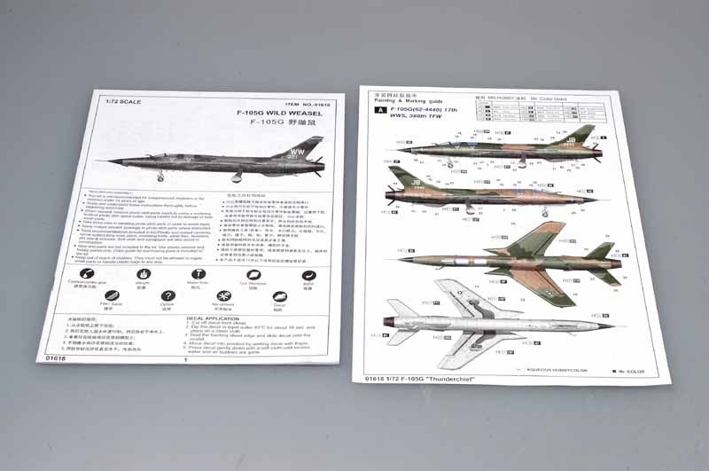 Trumpeter 01618 F-105G THUNDERCHIEF 1/72 – Bild 3