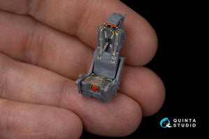 Quinta Studio QD+48449 F-4G late 3D-Printed &amp;amp; colored Interior on decal paper (Zoukei Mura SWS) (with 3D-printed resin parts) 1/48 – image 11