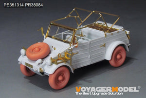 Voyager Model PE351314 WWII German Kubelwagen Type 82 Africa Troop Version Upgrade Set For MENG VS-015 1/35 – image 7
