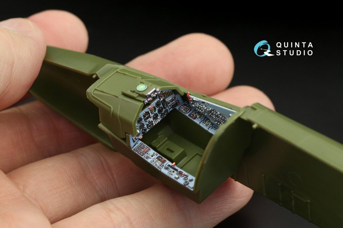 Quinta Studio QDS-48249 Su-25 3D-Printed &amp;amp; colored Interior on decal paper (Zvezda) 1/48 – image 4