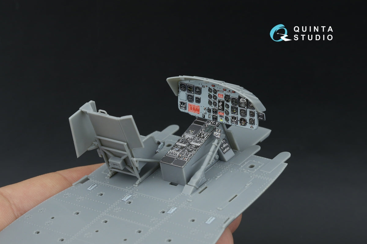 Quinta Studio QDS-35158 UH-1B 3D-Printed &amp;amp; colored Interior on decal paper (Trumpeter) (Small version) 1/35 – obrázek 8