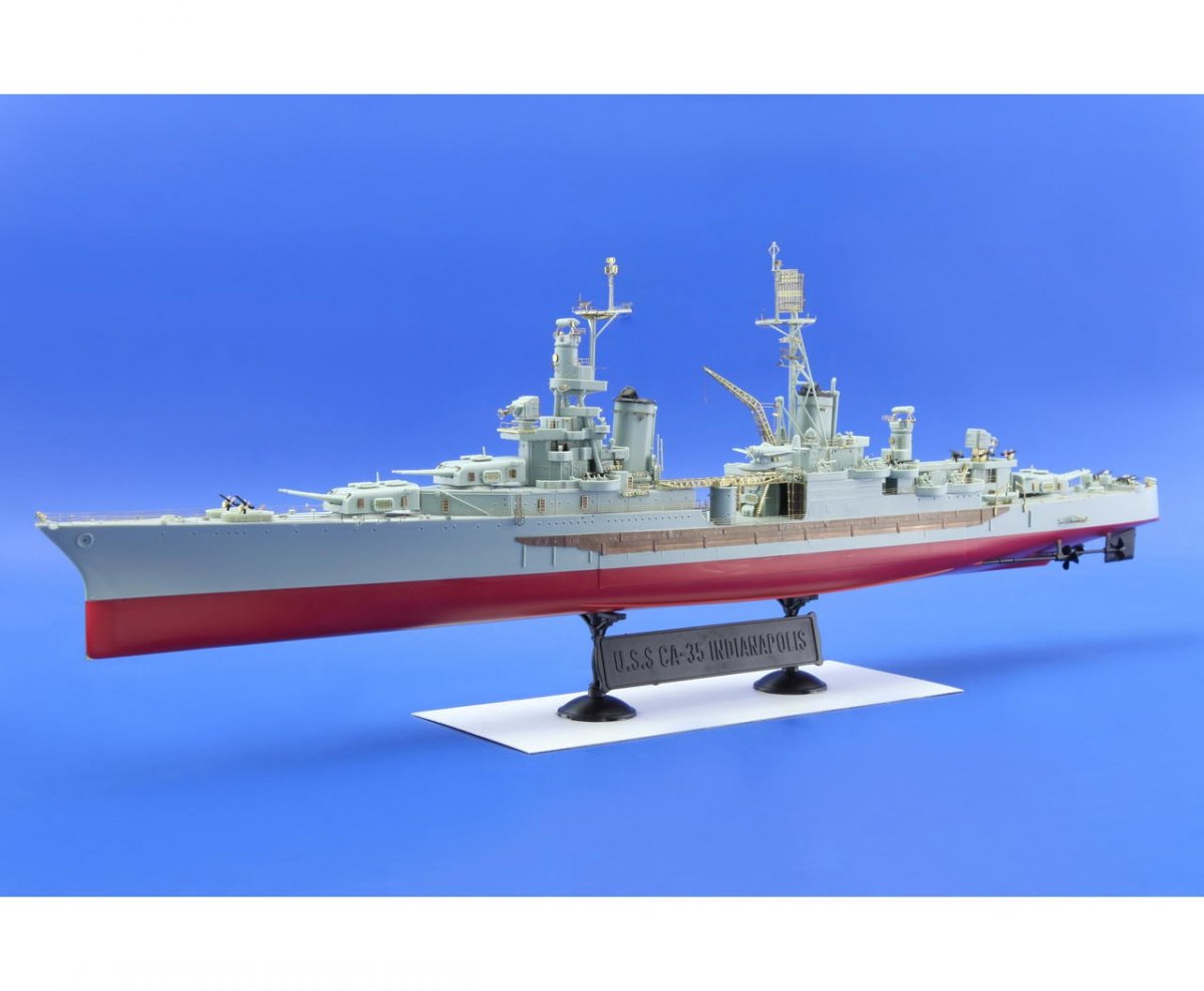 Eduard 53101 USS CA-35 Indianapolis ACADEMY 1/350 – zdjęcie 10