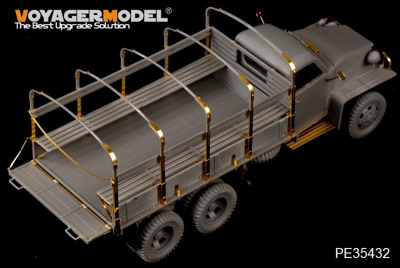 Voyager Model PE35432 WWII RussianStudebaker US6 Truck for ITALERI 6499 /ICM 35511 1/35 – obrázek 3
