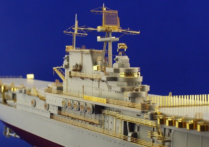 Eduard 53007 US Aircraft Carrier Hornet railings 1/350 Trumpeter – immagine 5