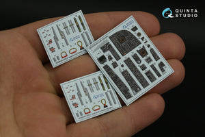 Quinta Studio QD48324 A-6E 3D-Printed colored Interior on decal paper (Kinetic) 1/48 – immagine 4