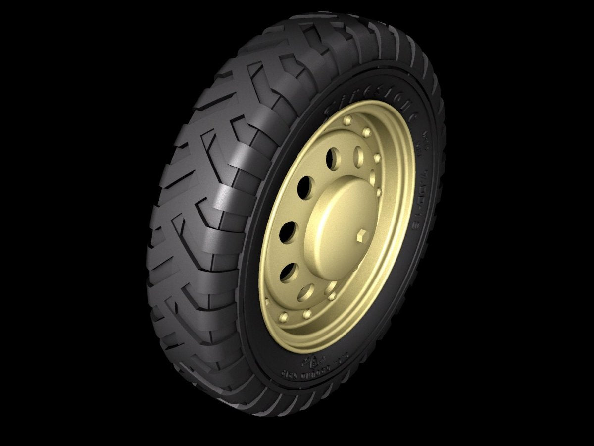 Panzer Art RE35-603 Scout car “Dingo” road wheels (Firestone) 1/35 – zdjęcie 2