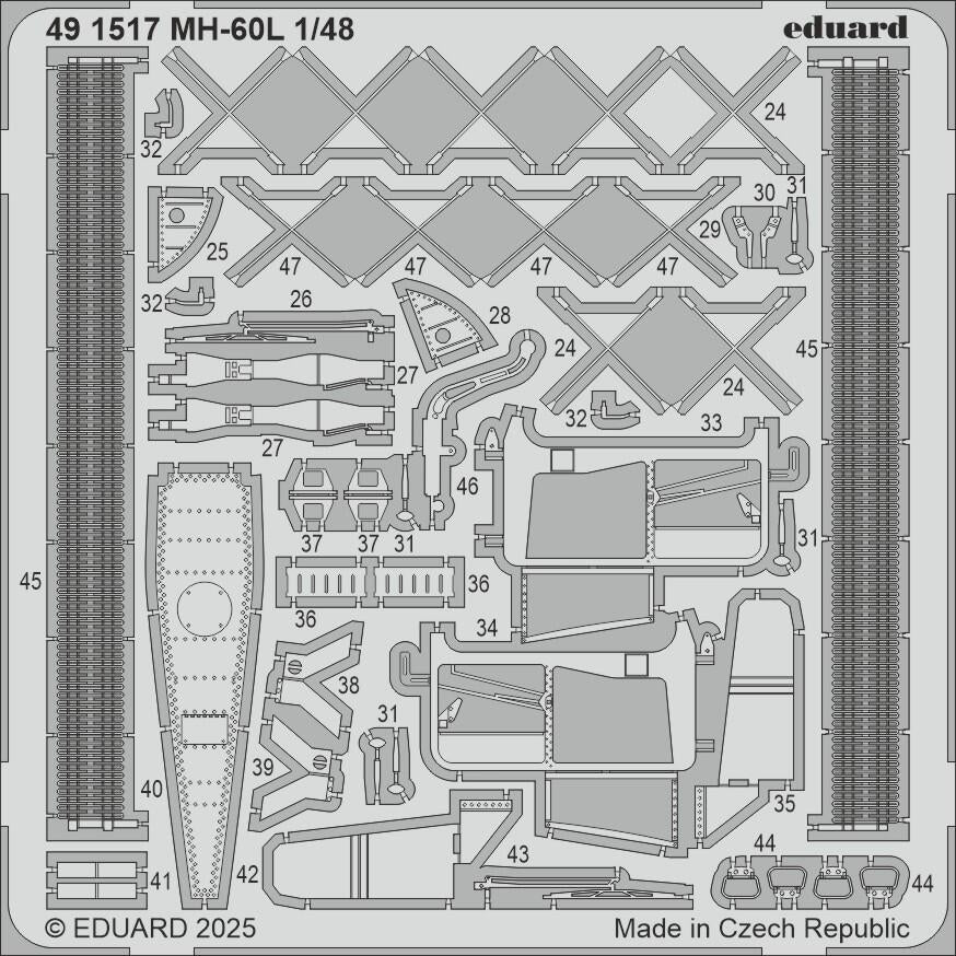 Eduard 491517 MH-60L ICM 1/48 – image 2