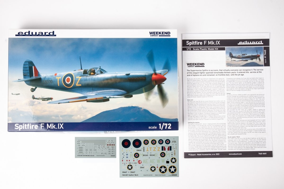 Eduard 7460 Spitfire F Mk. IX 1/72 – Bild 2