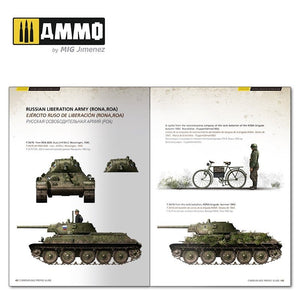 Munitions Mig Jimenez 6145 Couleurs T-34. Motifs de camouflage du char T-34 pendant la Seconde Guerre mondiale (Multilingue) – image 6