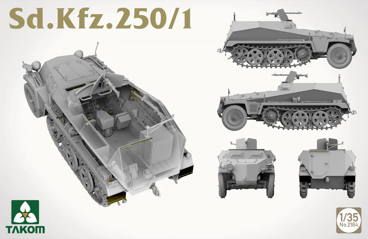 Takom 2184 Sd.Kfz.250/1 1/35 – image 4
