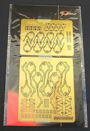 Flyhawk FH350001 Varyag Cruiser 1904 Detail Set for Zvezda 9014 1/350 – Bild 5