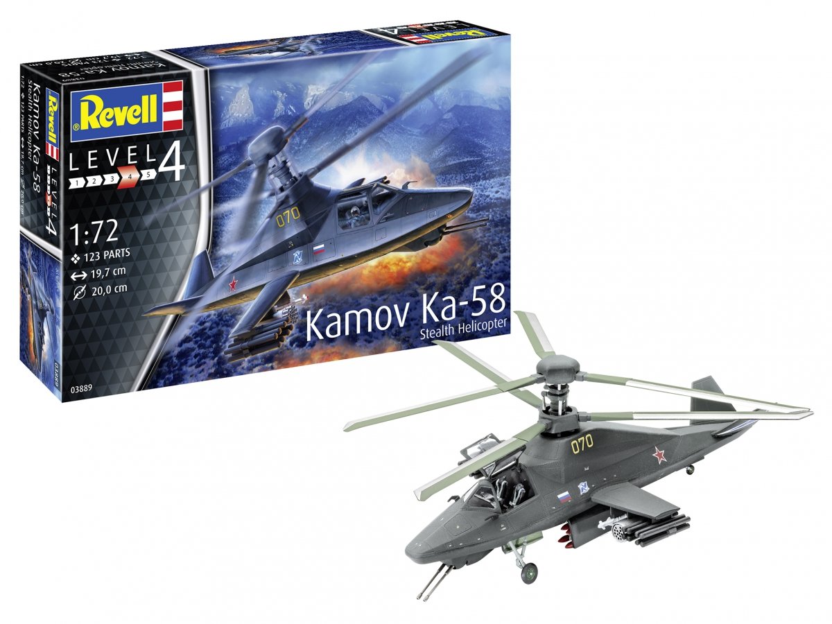 Revell - 03889 - Kamov Ka-58 furtif (1/72) – image 2