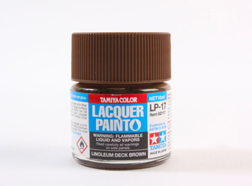 Tamiya 82117 LP-17 Linoleum deck brown 10ml – Bild 3