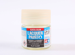 Tamiya 82123 LP-23 Flat clear 10ml – imagen 3