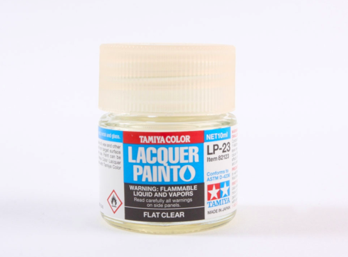 Tamiya 82123 LP-23 Flat clear 10ml – imagen 3