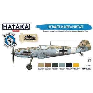 Hataka HTK-BS06.2 Luftwaffe in Africa paint set (6x17ml) – image 2