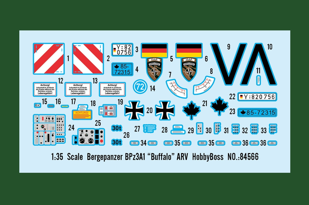 Hobby Boss 84566 Bergepanzer BPz3A1 Buffalo ARV 1/35 – image 5