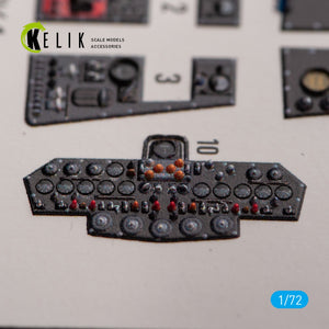 KELIK K72148 Vickers Valiant B(PR)K.1 front cockpit - interior 3D decals for Airfix kit 1/72 – image 3