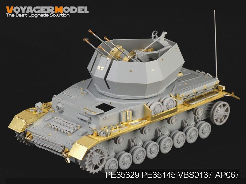 Voyager Model PE35329 WWII German 20mm Flakpanzer IV &amp;quot;Wirbelwind&amp;quot; For DRAGON 6540 1/35