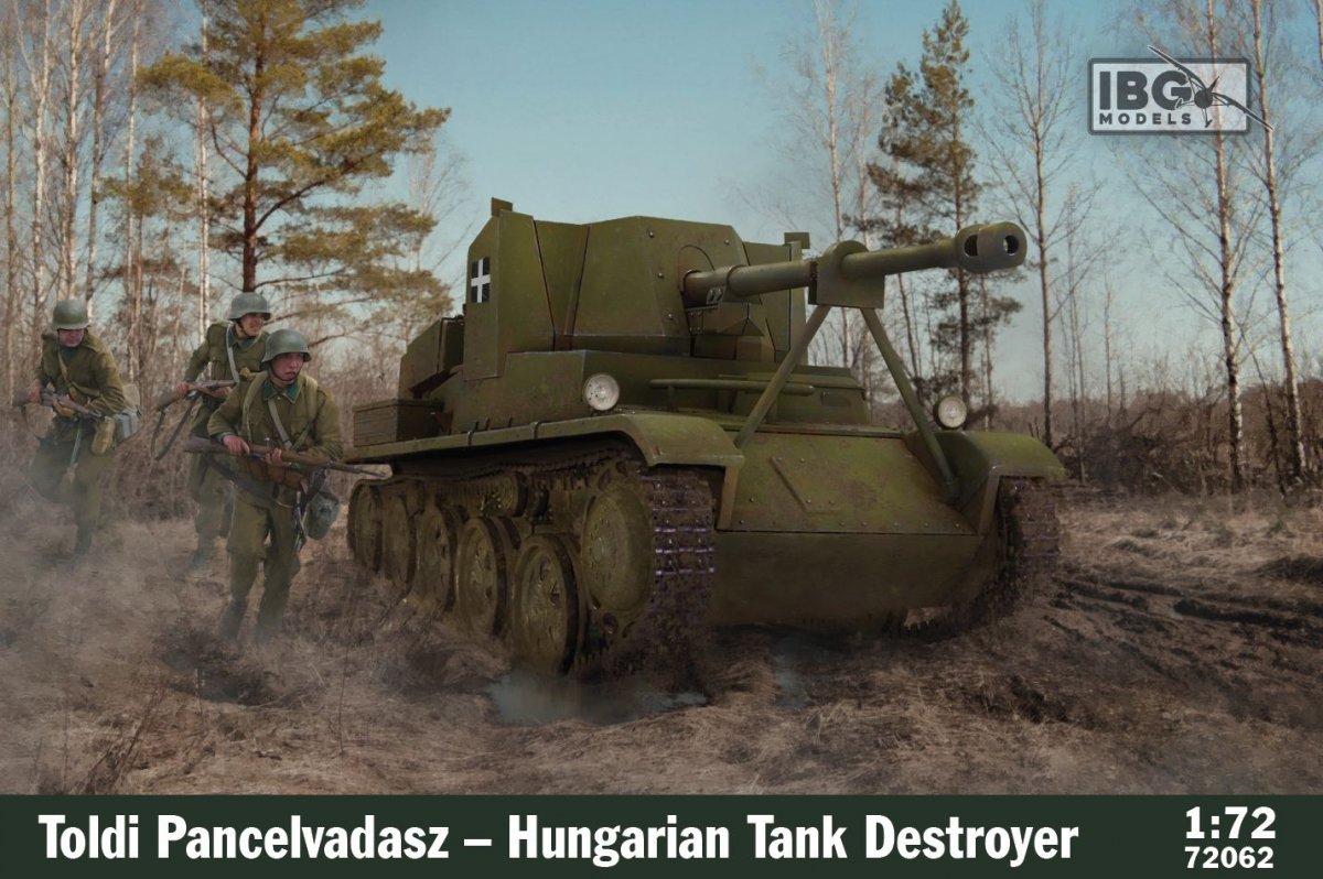 IBG 72062 Chasseur de chars Toldi 1/72