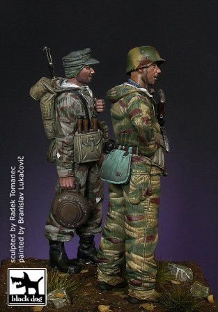 Black Dog F35021 Wehrmacht soldiers 1944 1/35 – obrázek 5