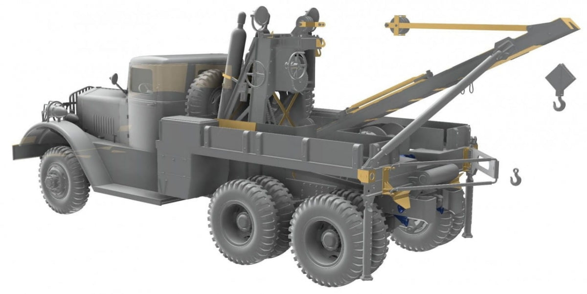 Thunder Model 35011 Heavy Wrecker Ward Lafrance Model 1000 Series 3 1/35 – image 4