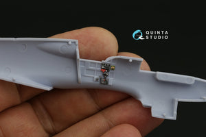 Quinta Studio QD72133 P-40B 3D-Printed colored Interior on decal paper (Airfix) 1/72 – immagine 3