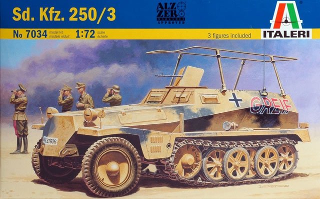 Italeri 7034 Sd. Kfz. 250/3 1/72 – immagine 2